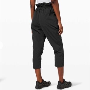 Lululemon High Rise Crop Pants Reflective